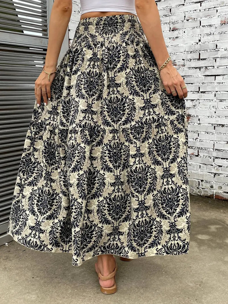 Elegancka damska spódnica maxi zapewniająca stylowy wygląd
