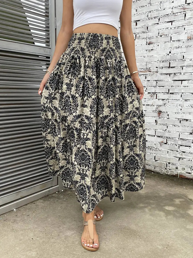 Elegancka damska spódnica maxi zapewniająca stylowy wygląd