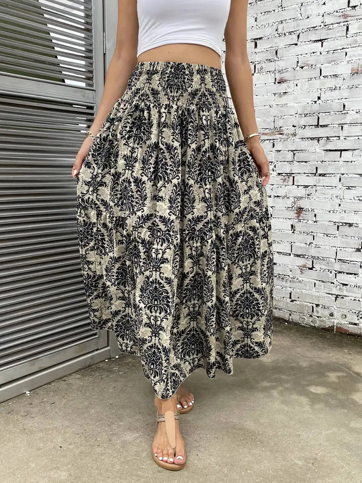 Elegancka damska spódnica maxi zapewniająca stylowy wygląd