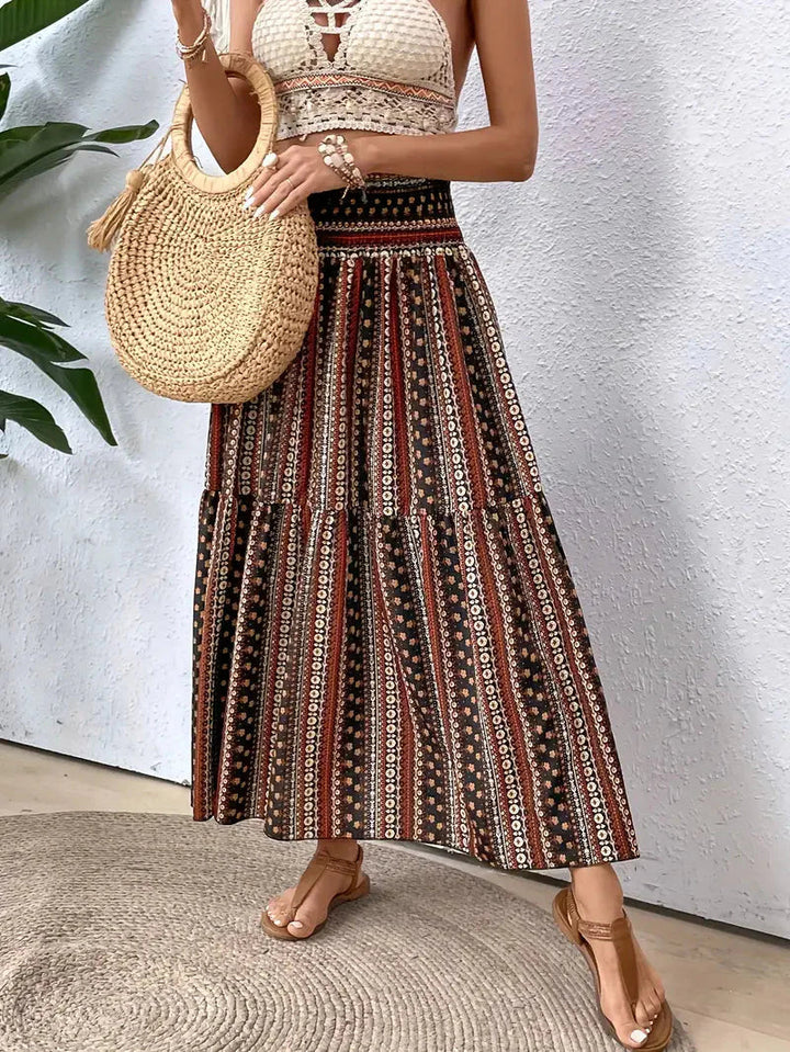 Elegancka damska spódnica maxi zapewniająca stylowy wygląd