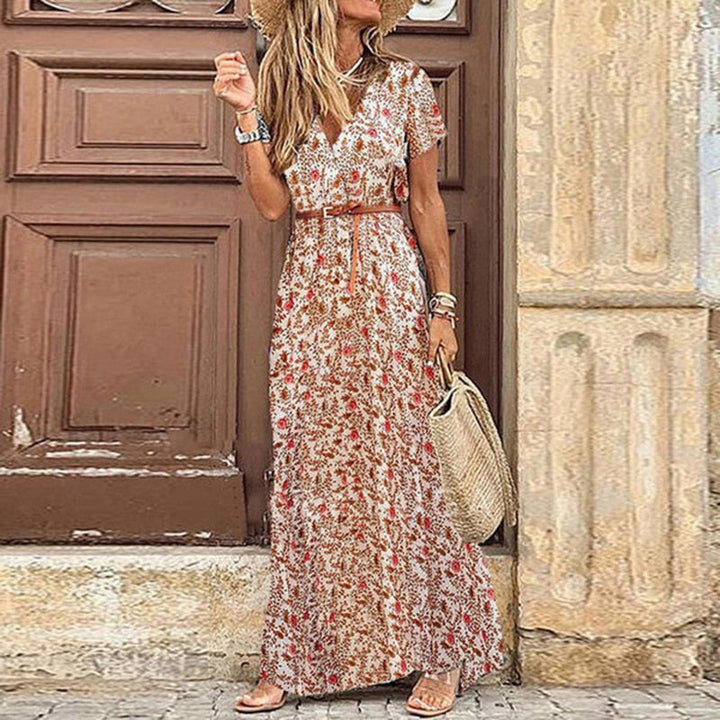 Szykowna sukienka boho dla kobiet - idealna do modnych i swobodnych stylizacji