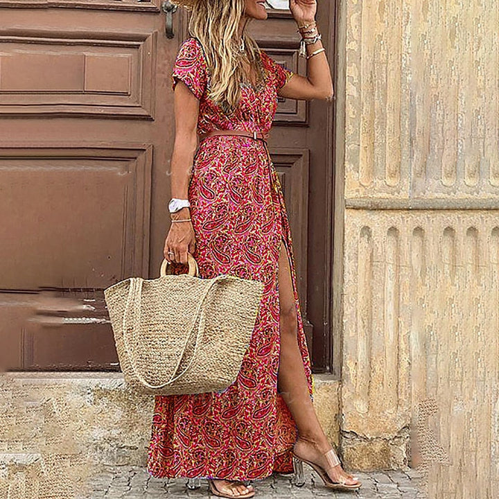 Szykowna sukienka boho dla kobiet - idealna do modnych i swobodnych stylizacji