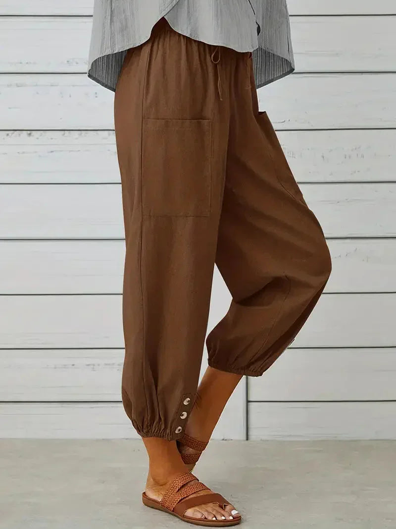 Stylowe letnie spodnie damskie zapewniające wygodny i modny letni wygląd