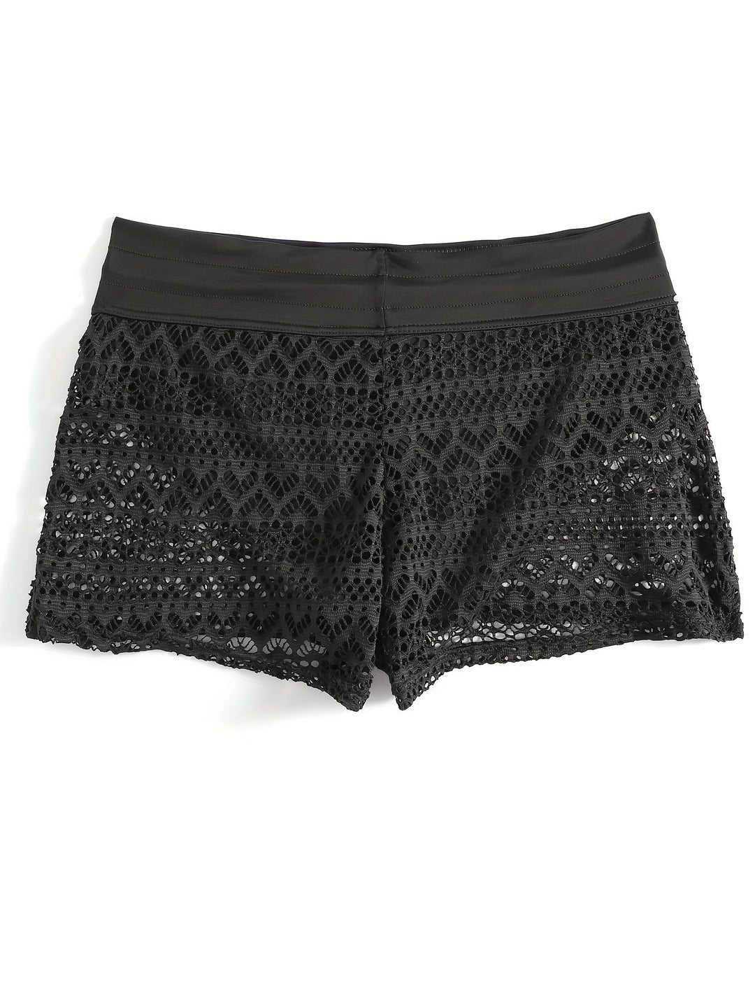 Mirella | Boho Strandshort met Elegante Gehaakte Kant voor een Sprankelende Zomerlook