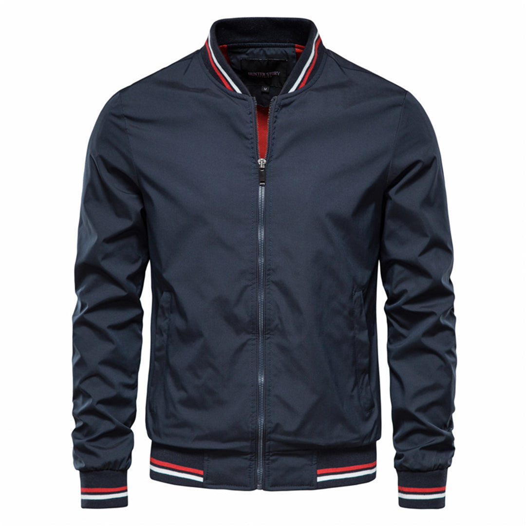 BOSKO - Elegancka męska kurtka bomber z cichego materiału