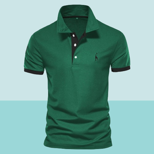 Caro™ - Elegancka męska koszulka polo