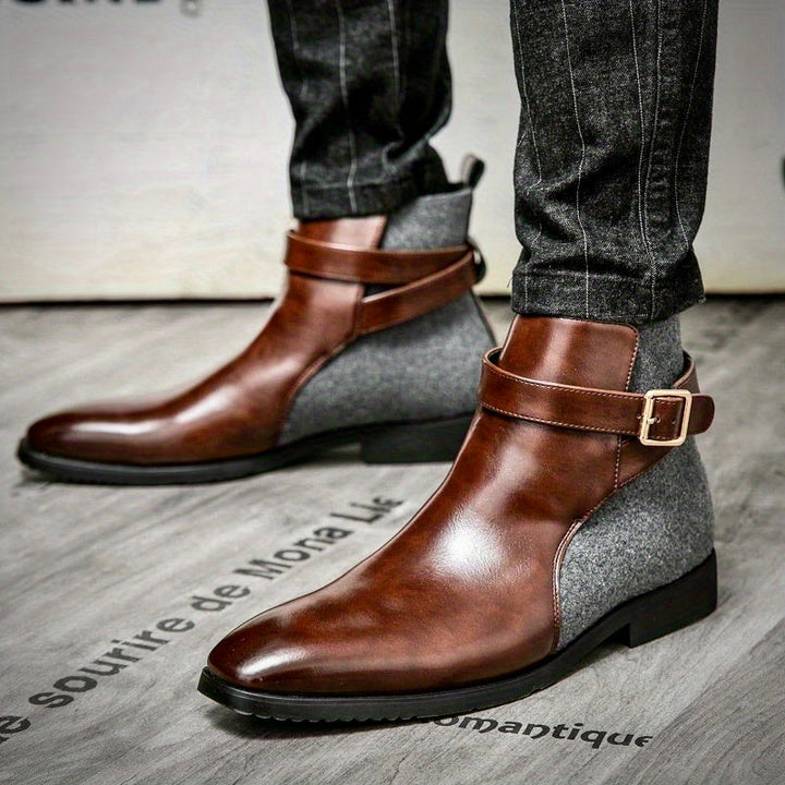 Ekskluzywne, ręcznie robione buty męskie wykonane z wysokiej jakości skóry