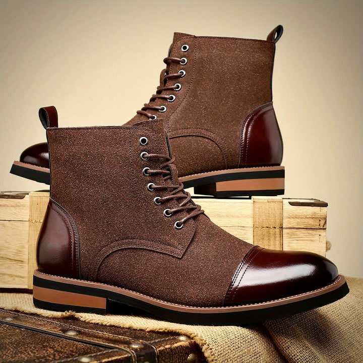 Eleganckie skórzane buty męskie Oxford dla mężczyzn dbających o styl