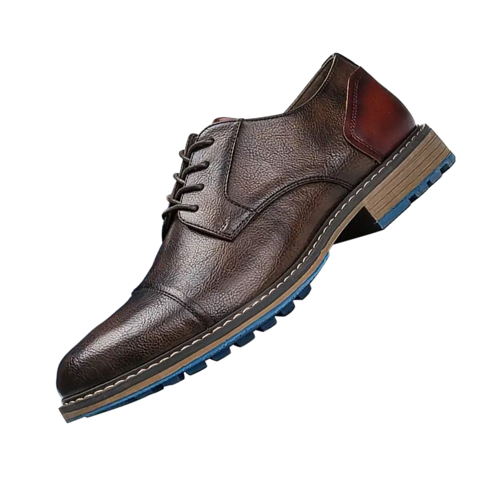 Eleganckie sznurowane buty męskie w dużych rozmiarach