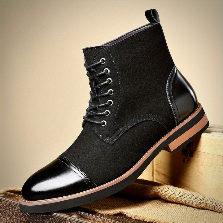 Eleganckie skórzane buty męskie Oxford dla mężczyzn dbających o styl