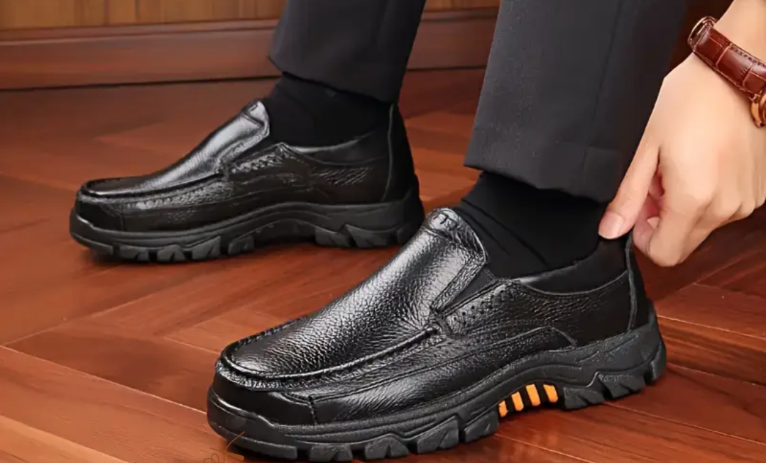 Stylowe męskie buty biznesowe Oxford zapewniające elegancki wygląd