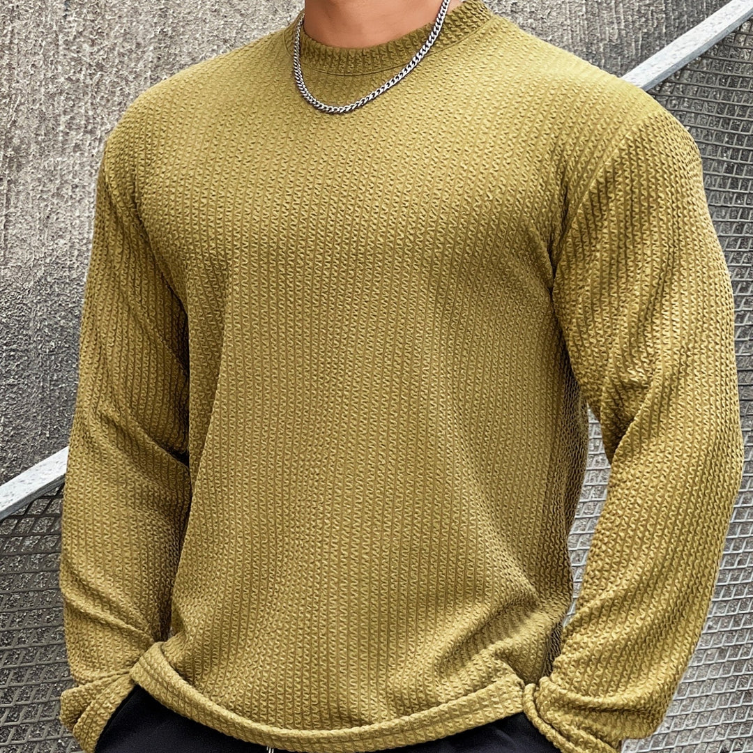 Stylowy męski sweter fitness zapewniający sportowy wygląd