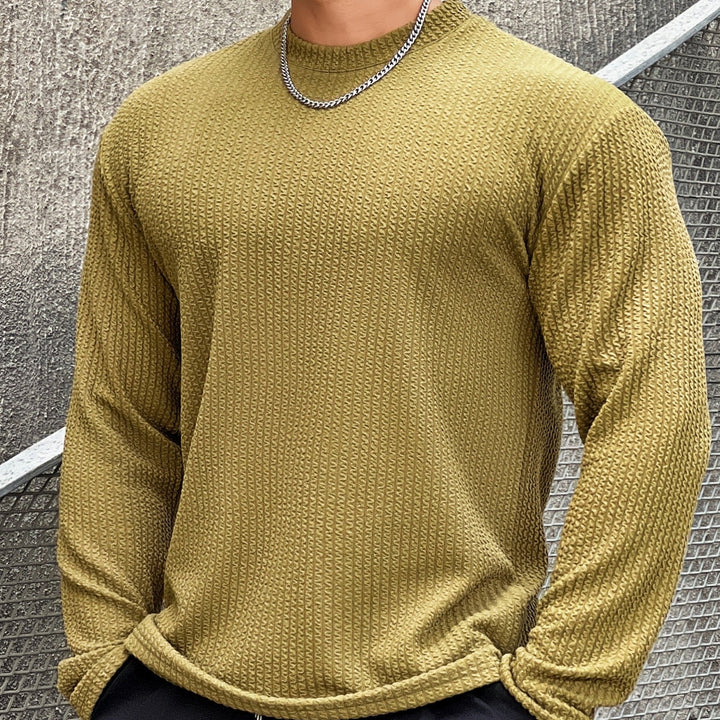 Stylowy męski sweter fitness zapewniający sportowy wygląd