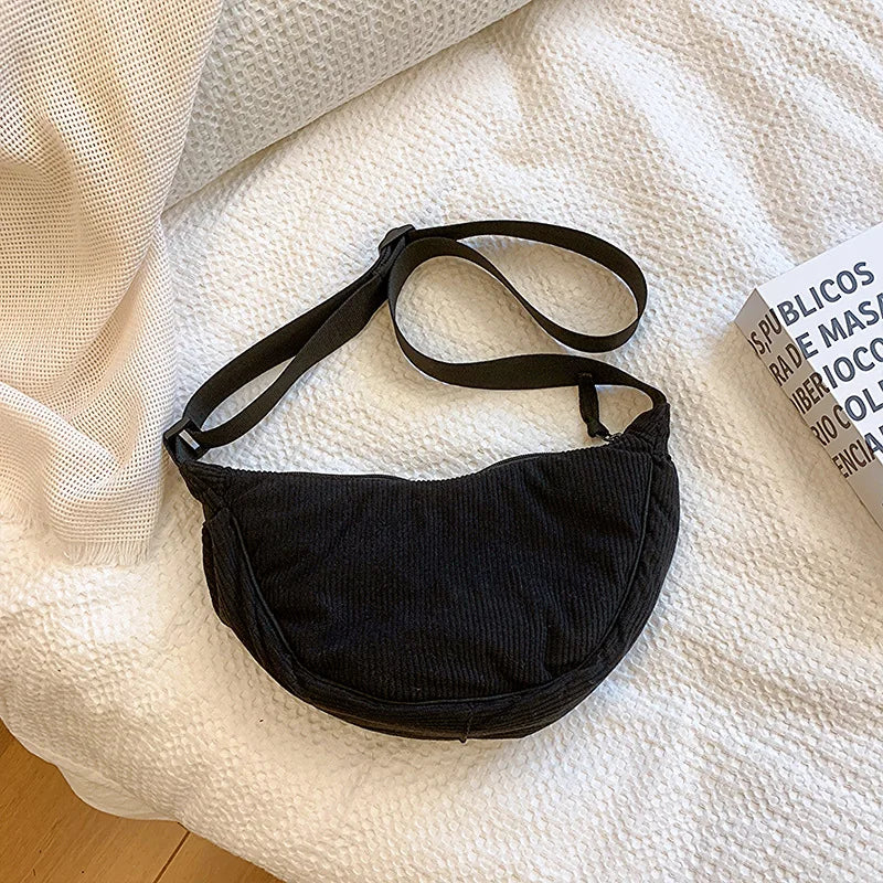 Josepha | Elegancka sztruksowa torba crossbody zapewniająca stylowy komfort