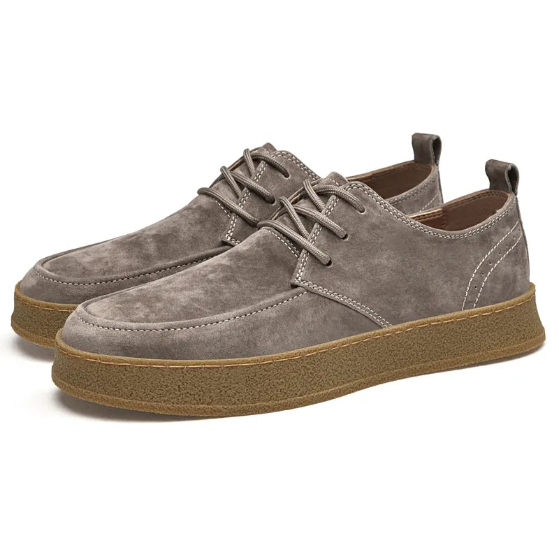 Luksusowe zamszowe sneakersy męskie - wygoda i styl w jednym