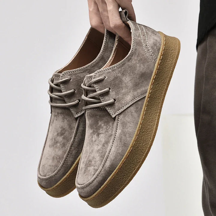 Luksusowe zamszowe sneakersy męskie - wygoda i styl w jednym
