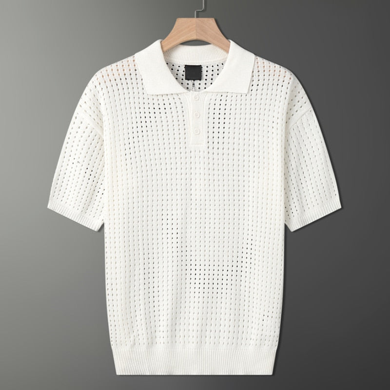 Stylowa i lekka koszulka polo dla mężczyzn zapewniająca elegancki letni wygląd
