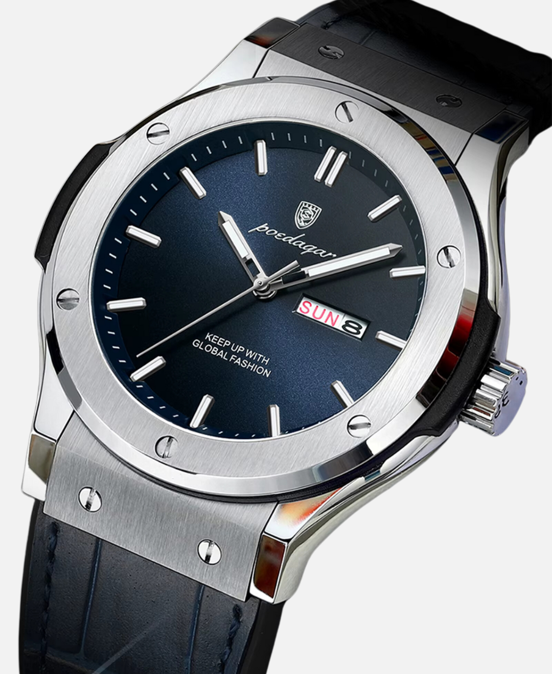 Stilvolle Elegante Klassische Herrenarmbanduhr für jeden Anlass