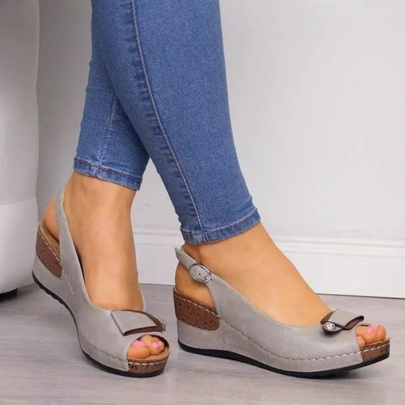Elvera™ - Komfortowe, miękkie buty na niskim obcasie