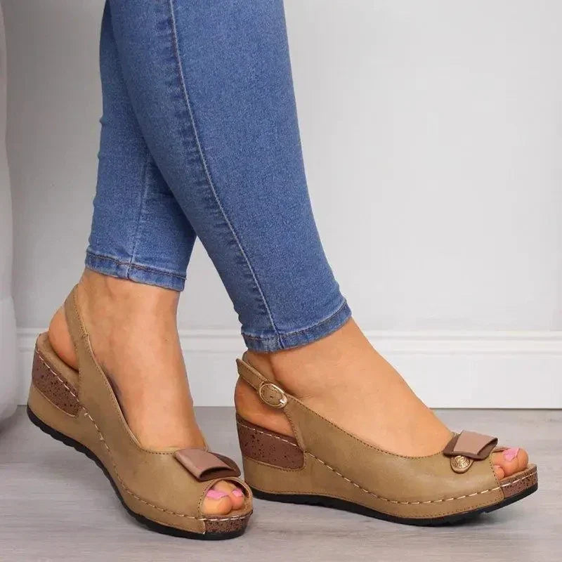 Elvera™ - Komfortowe, miękkie buty na niskim obcasie