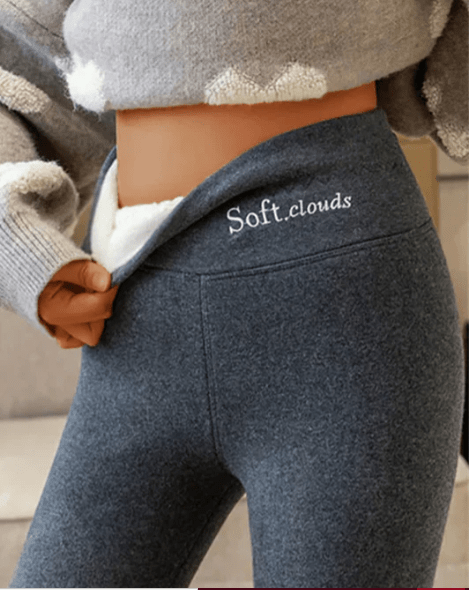 Ciepłe, wygodne legginsy damskie z podszewką dla najwyższego komfortu