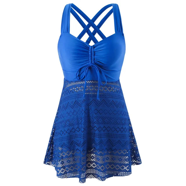 Ensemble Maillot avec Jupe Noire Diane pour un Style Élégant et Chaleureux