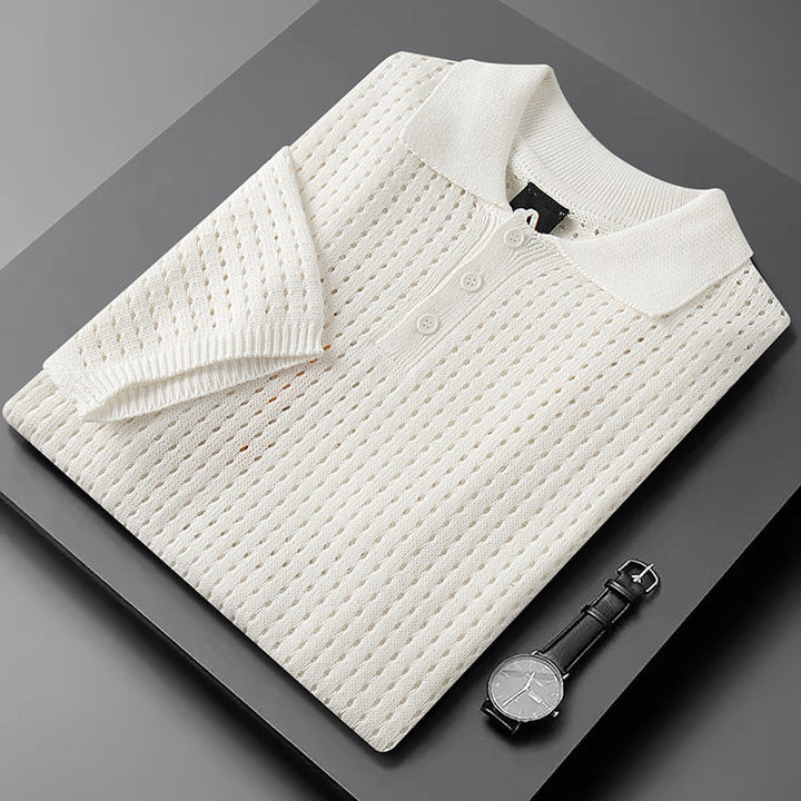 Stylowa i lekka koszulka polo dla mężczyzn zapewniająca elegancki letni wygląd