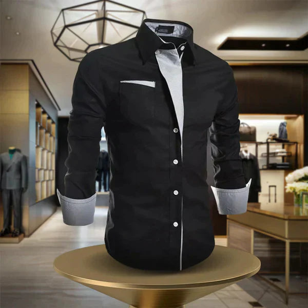 Elegancka bawełniana koszula męska dla mężczyzn dbających o styl