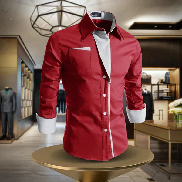 Elegancka bawełniana koszula męska dla mężczyzn dbających o styl