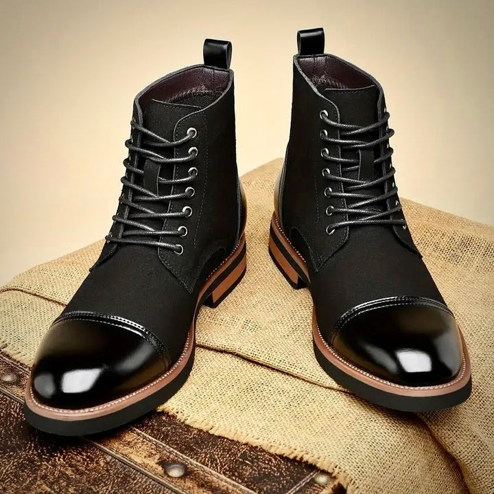 Eleganckie skórzane buty męskie Oxford dla mężczyzn dbających o styl