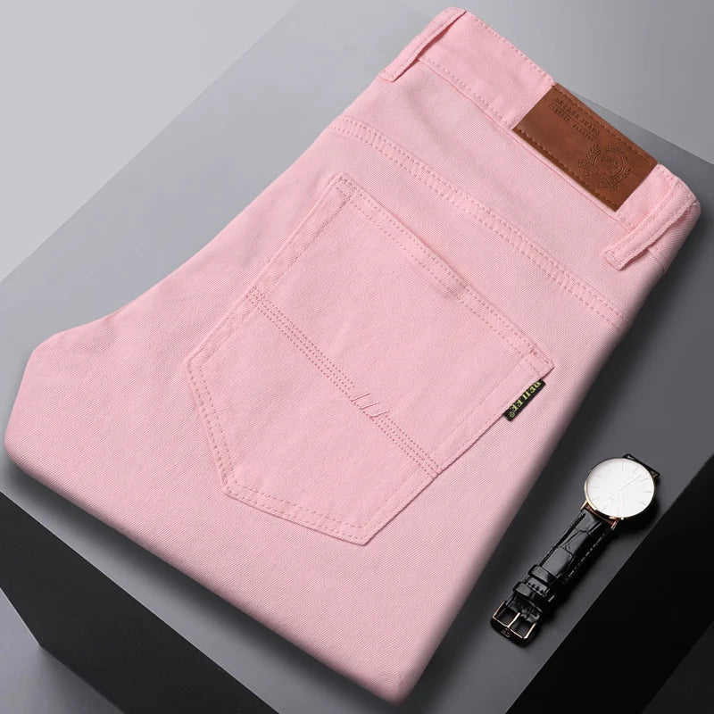 Męskie dżinsy premium slim fit - modny denim zapewniający doskonały wygląd