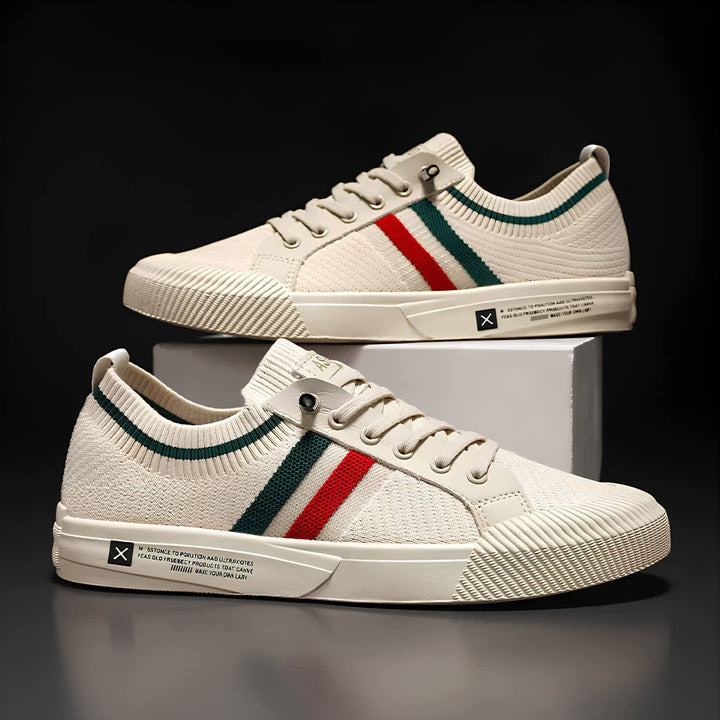 Stylowe męskie sneakersy premium wykonane z wysokiej jakości skóry dla najwyższego komfortu