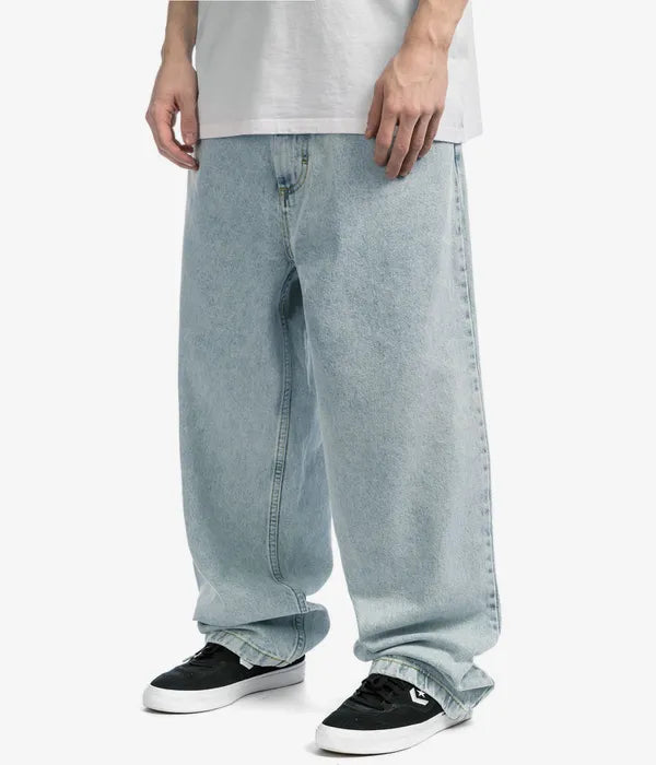 Stylowe, oversizowe jeansy męskie typu baggy w stylu skater