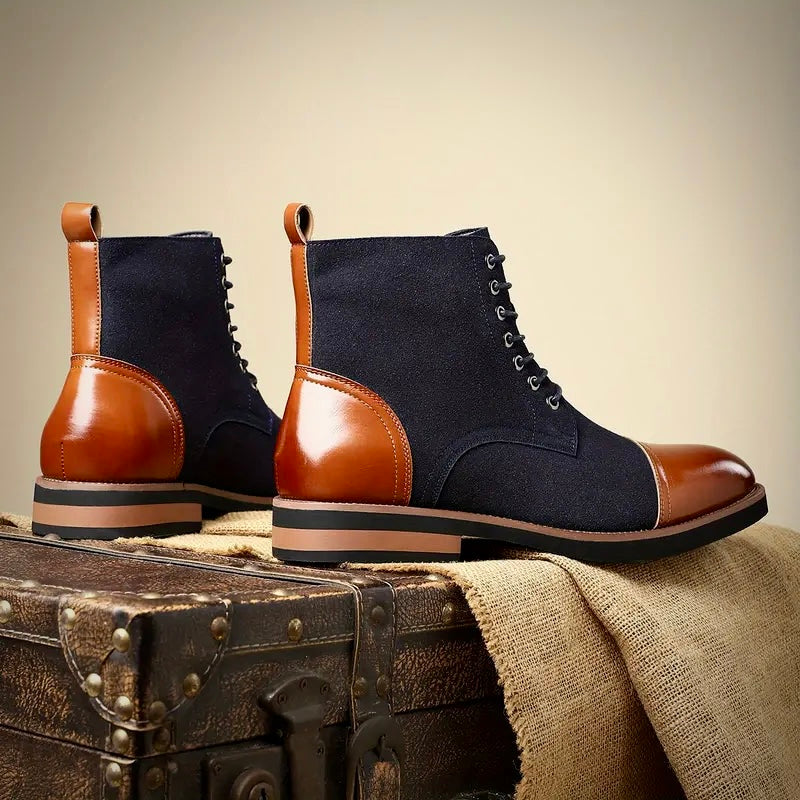 Eleganckie skórzane buty męskie Oxford dla mężczyzn dbających o styl