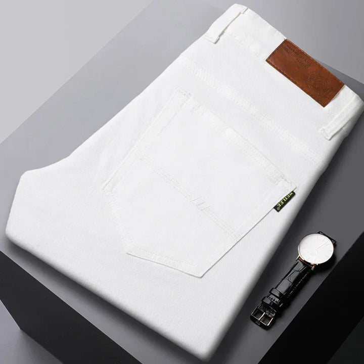 Męskie dżinsy premium slim fit - modny denim zapewniający doskonały wygląd