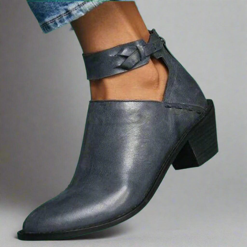 Stylowe sandały damskie z wygodnym obcasem blokowym zapewniającym elegancki wygląd