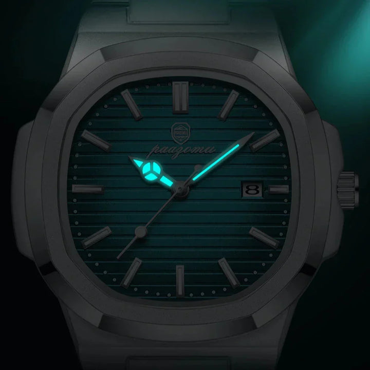 Stilvolle Herren Edelstahl-Armbanduhr für jeden Anlass