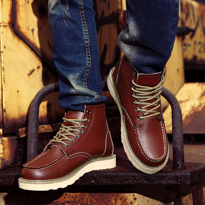 Stylowe męskie buty zimowe w stylu retro | Wyjątkowo ciepłe i trwałe