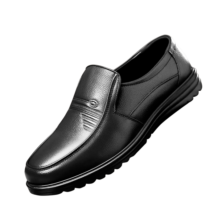 Eleganckie i wygodne buty męskie wykonane z wysokiej jakości skóry - loafersy zapewniające stylowy komfort