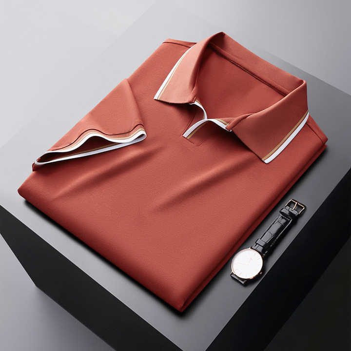 Aurelio™ - Jedwabne polo: nieograniczona elegancja