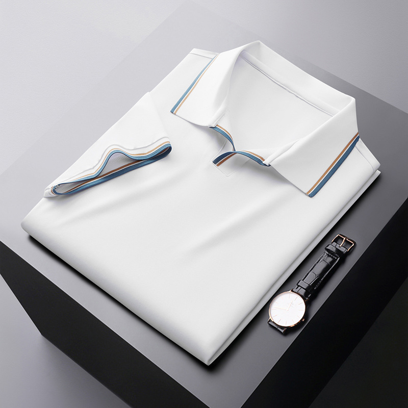 Aurelio™ - Jedwabne polo: nieograniczona elegancja