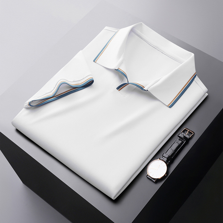 Aurelio™ - Jedwabne polo: nieograniczona elegancja