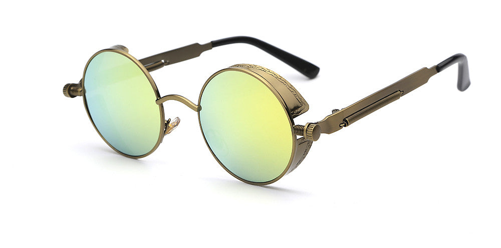 Stylowe męskie okulary przeciwsłoneczne retro dla idealnego wyglądu