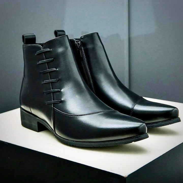 Stylowe męskie buty skórzane zapewniające elegancki wygląd