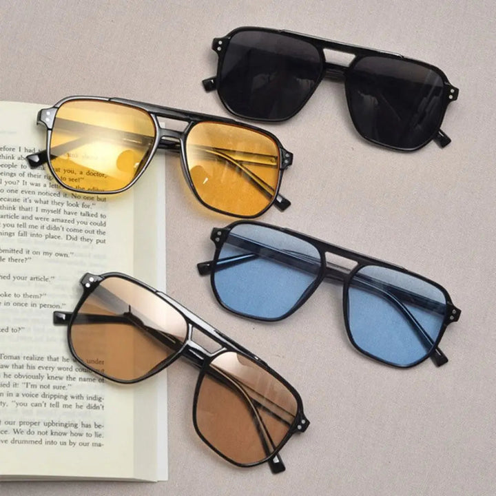 Stylowe, nowoczesne okulary przeciwsłoneczne dla mężczyzn