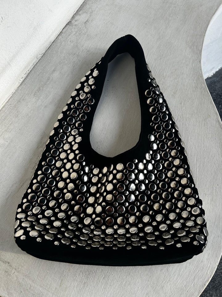 Jahedah | Szykowna torba na ramię z ćwiekami dla modnego wyglądu