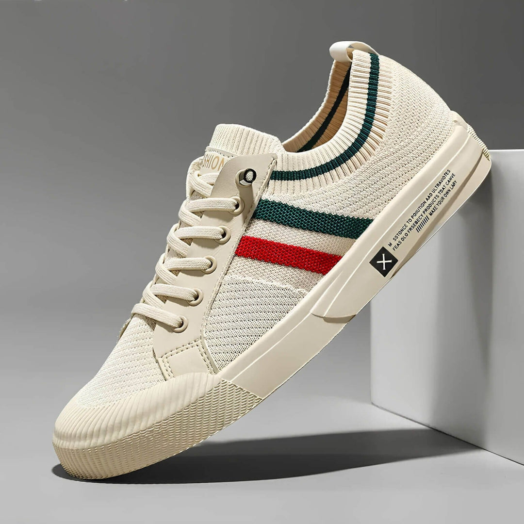 Stylowe męskie sneakersy premium wykonane z wysokiej jakości skóry dla najwyższego komfortu