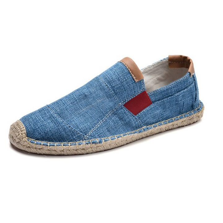 Oddychające męskie buty płócienne - wygoda i styl na lato