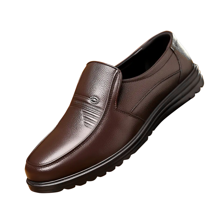 Eleganckie i wygodne buty męskie wykonane z wysokiej jakości skóry - loafersy zapewniające stylowy komfort