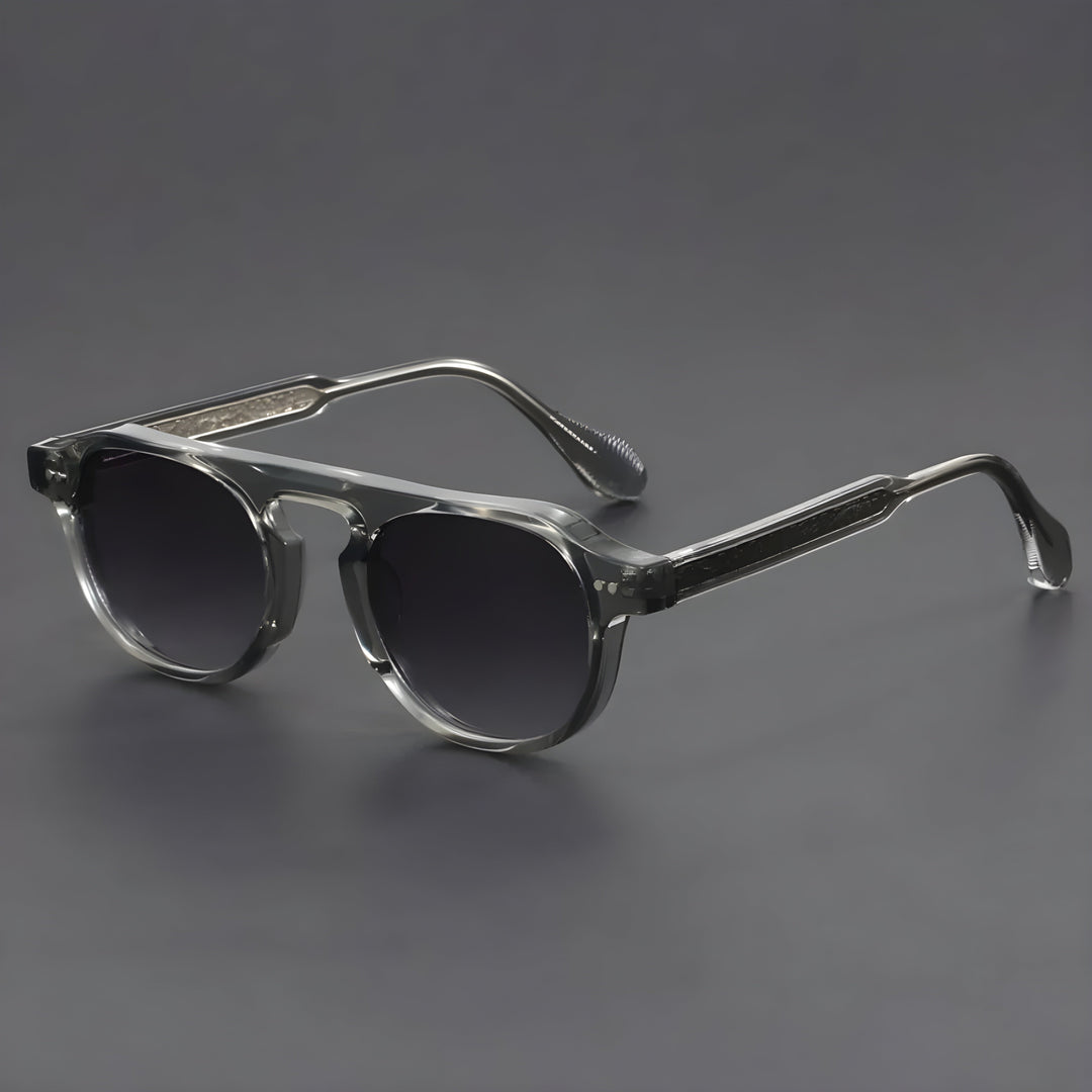 Stylowe okulary przeciwsłoneczne retro vintage dla mężczyzn